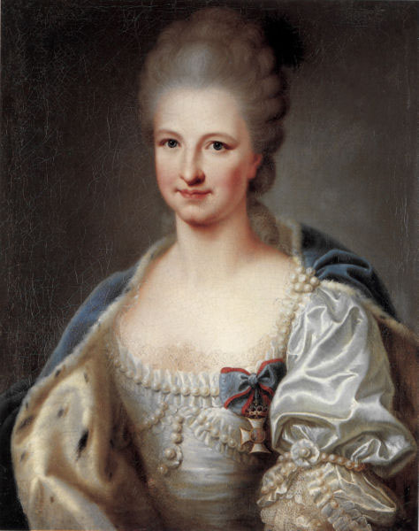 Portrait of Amalie of Zweibrucken-Birkenfeld